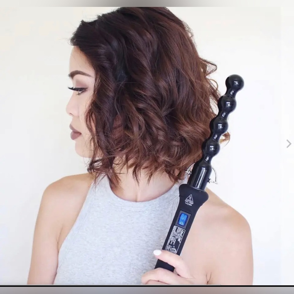 NuMe Classic Curling Heat Wand Pearl